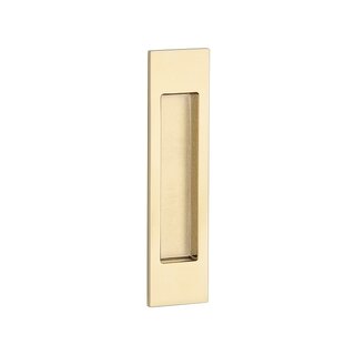 Aprile Schiebetürschale 7039 - rechteckig 152 x 39 mm Gold poliertes PVD