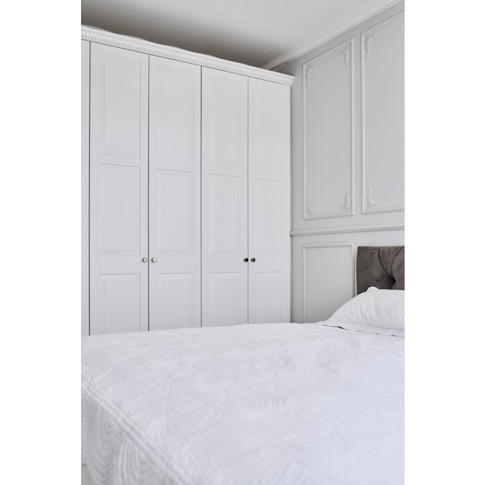 Furnipart Bouton de meuble Furnipart 'VILLA' rond nickel poli