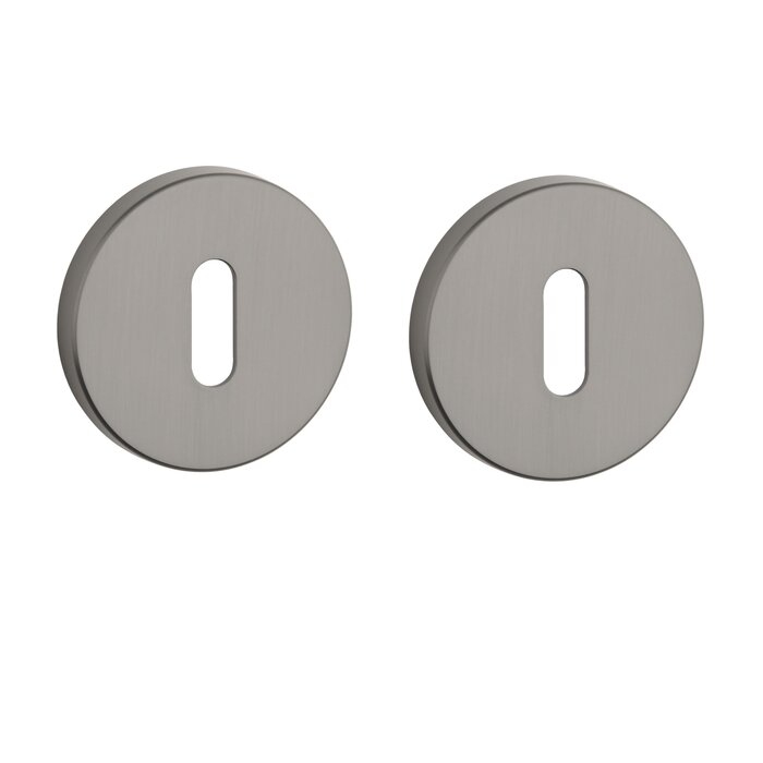 Aprile Paar Aprile ronde sleutelplaatjes Ø 52x7mm grafiet