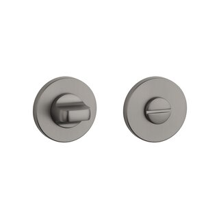 Aprile Aprile WC garnituur rond Ø 52x7mm grafiet
