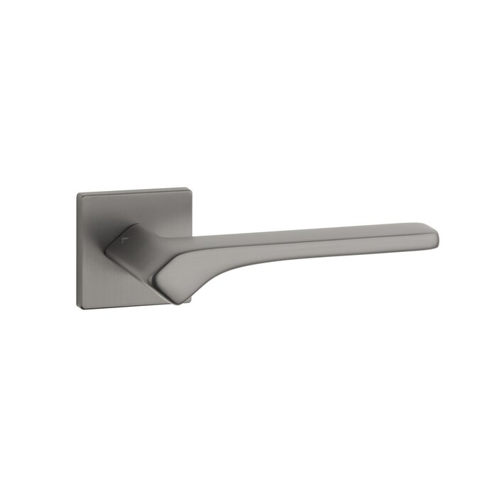 Aprile Solid Aprile door handles BERGENIA square 52x52x7mm graphite gray