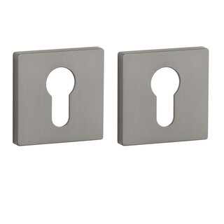 Aprile Plaques cylindre Aprile carrées 52x52x7 mm Graphite