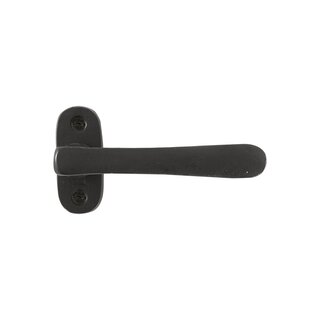 Dauby Pair of door handles PHL L+L / PBTC 1 - Black (VO)