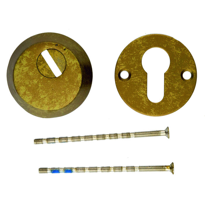 HDD Sicherheitszylinderplatten SAFE 12 mm - Altgelb