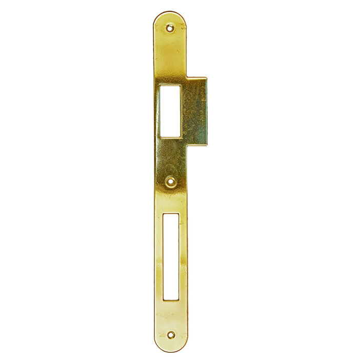 AGB Narrow counterplate straight for AGB lock gold with straight lip
