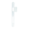 AGB Wide counter plate round for AGB lock white