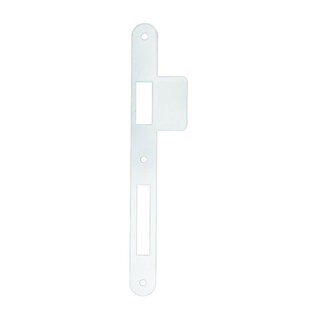 AGB Wide counter plate round for AGB lock white