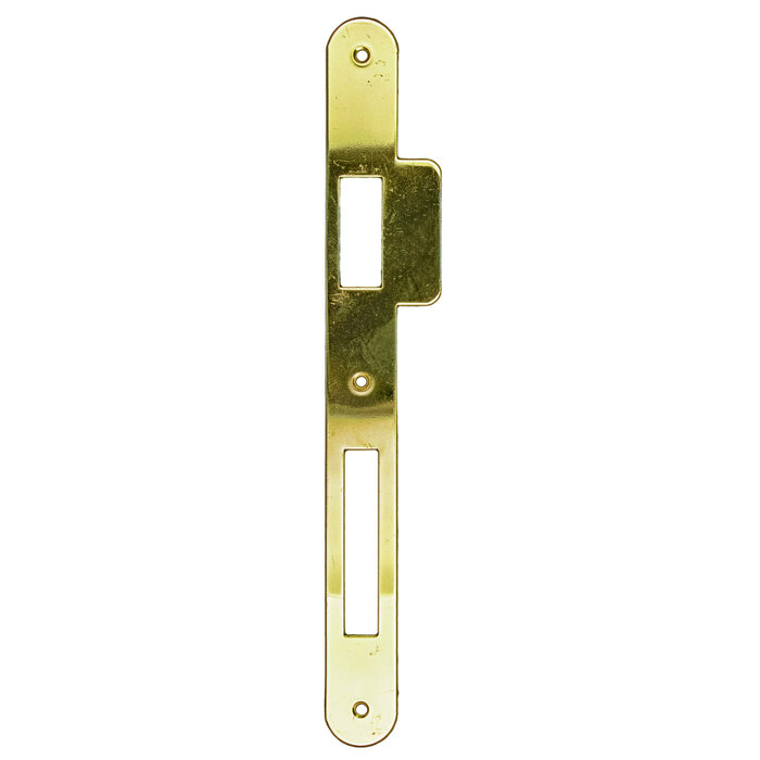 AGB Narrow counterplate round for AGB lock gold with rounded lip