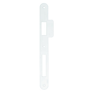 AGB Narrow counter plate round for AGB lock white
