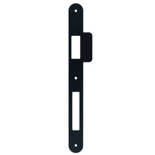 AGB Narrow counter plate round for AGB lock black