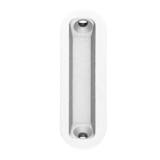 AGB Counter plate for magnetic lock AGB - White - wooden doors