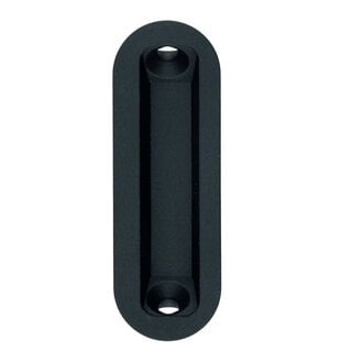 AGB Counter plate for magnetic lock AGB - Black - wooden doors