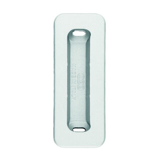 AGB Contre-plaque pour serrure magnétique AGB - aspect inox - bois - réglable