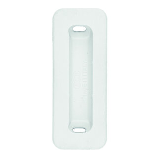 AGB Counter plate for magnetic lock AGB - White - wood - adjustable