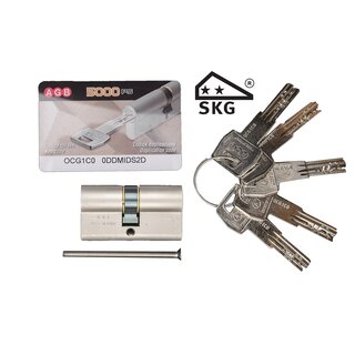 AGB Cylindre AGB sécurité 5000 PS -Inox- SKG**