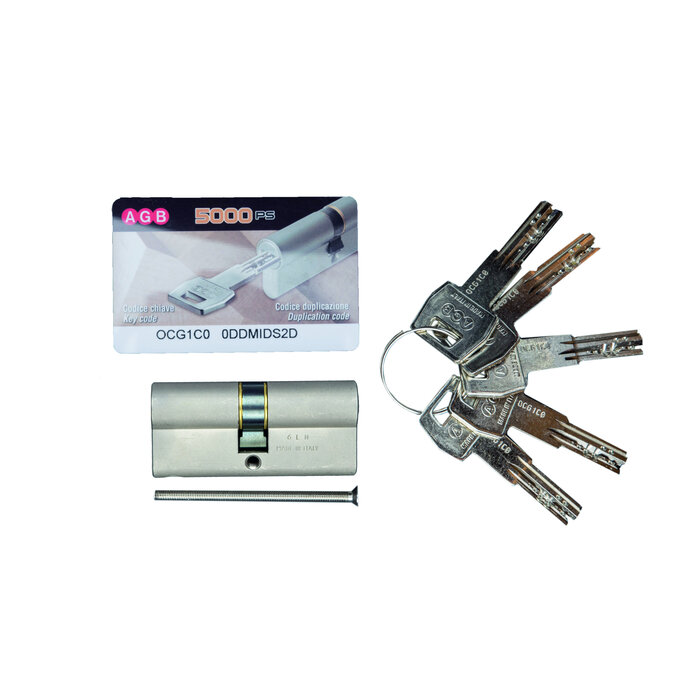 AGB Stainless steel cylinder AGB safety 5000 PS SKG**