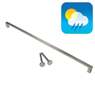 HDD Poignée de porte en acier inoxydable "Cosmic" U 20/800