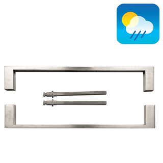 HDD Edelstahl-Türgriffe „Cosmic“ 20/300 – Paar für Türstärke > 3 cm