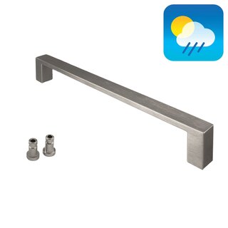 HDD Door handle COSMIC 20/300 mm stainless steel - concealed mounting