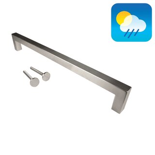 HDD Stainless steel door handle "Cubica" U 25/500