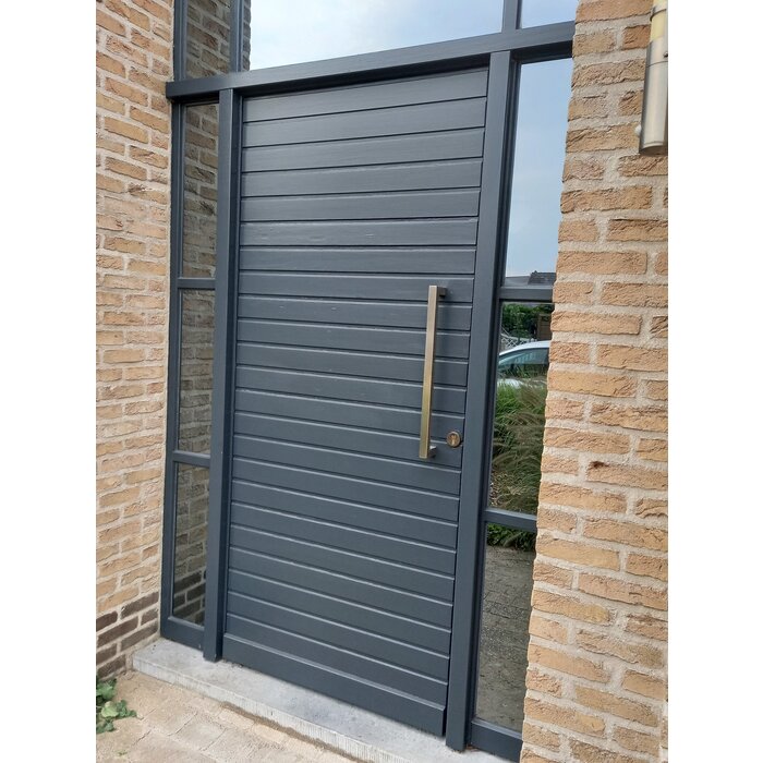 HDD Poignée de porte en acier inoxydable "Cubica" U 20/500 - montage continu