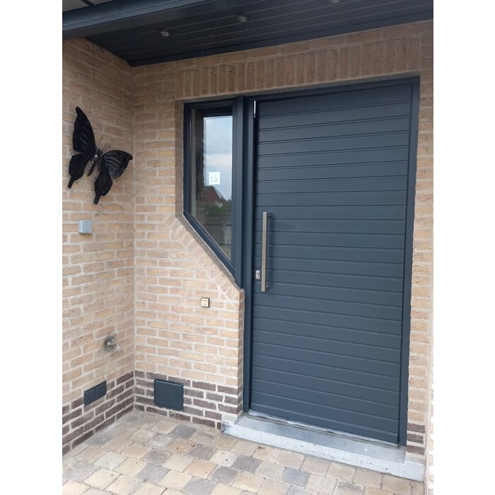 HDD RVS deurgreep "Cubica" U 20/500 - doorgaande bevestiging