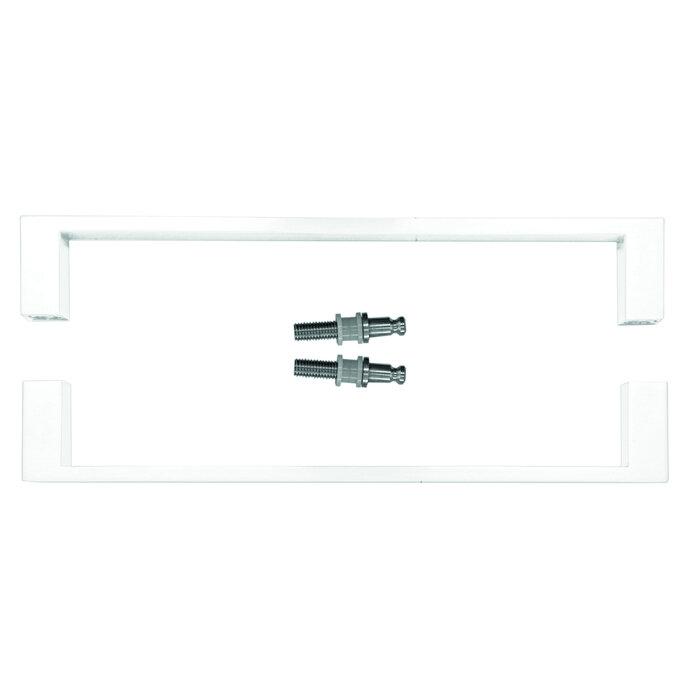 HDD Door handle COSMIC 20/300 - White structure - pair for glass