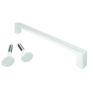 HDD Türgriff COSMIC 20/300 - Weiße Struktur - durchgehende Montage