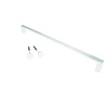 HDD Deurgreep COSMIC 20/500  - Wit Structuur - doorgaande montage