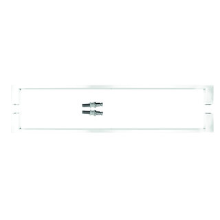 HDD Türgriff COSMIC 20/500 - Weiße Struktur - Paar für Glas