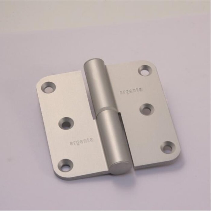 Argenta Charnière F1 en aluminium Argenta 80x80x3,5mm