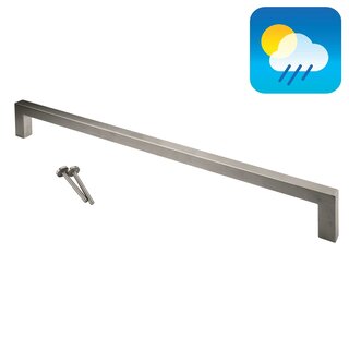 HDD Door handle CUBICA 20/800 - Stainless steel - continuous mounting