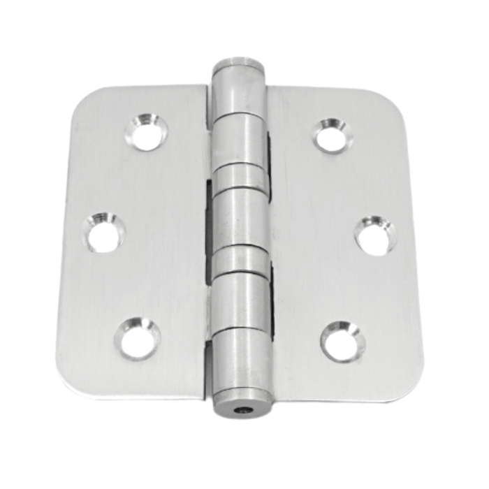 In-Door Ball joint 76x76x2.5mm stainless steel rounded