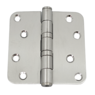 In-Door Edelstahl-Kugelscharnier 89x89x2.5mm abgerundet