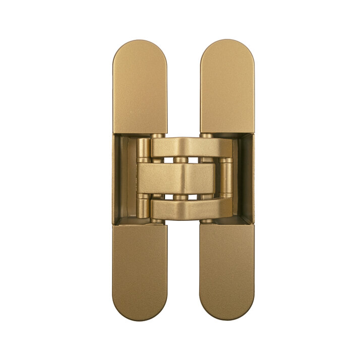 Otlav Invisible 3D hinge Otlav Invisacta IN230120 - 23x120mm - Matt gold (60kg)