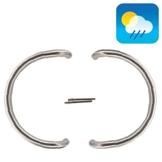 HDD Türgriff C 25/300 - Edelstahl - Paar für Türstärke >3 CM