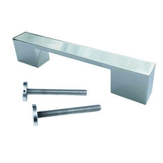 HDD Door handle X-TREME 180 mm - Chrome - continuous mounting