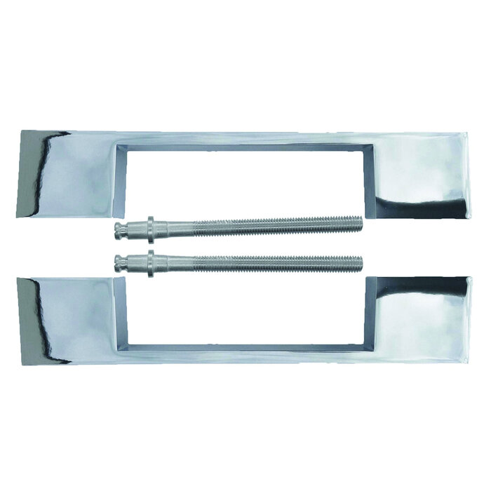 HDD Türgriff X-TREME 180 mm – glänzendes Chrom – Paar für Türen >3 CM