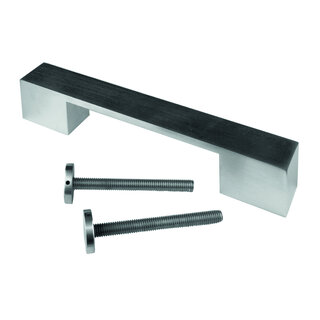 HDD Door handle X-TREME 180 mm - Stainless Steel Look - continuous mounting