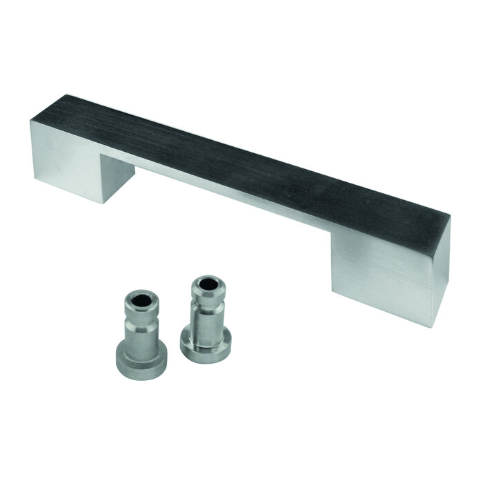 HDD Door handle X-TREME 180 mm - Stainless Steel Look - with blind mounting