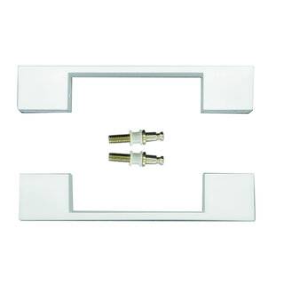 HDD Poignée de porte X-TREME 180 mm - Blanc brillant - paire pour verre