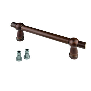 HDD Door handle PETRA 200 mm - Rust - Concealed mounting