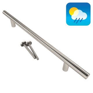 HDD Door handle T 20/300/500 - stainless steel - continuous mounting