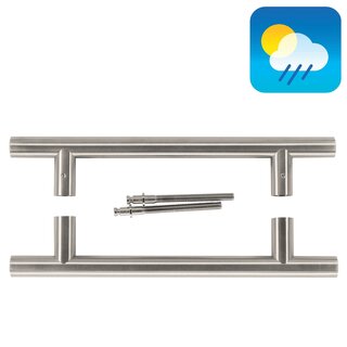 HDD Stainless steel door handles T 20/200/300 pair