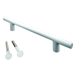 HDD Door handle T 32/800/1000 - white structure - continuous mounting