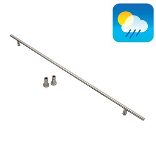 HDD Door handle T 20/1000/1200 - stainless steel - concealed mounting