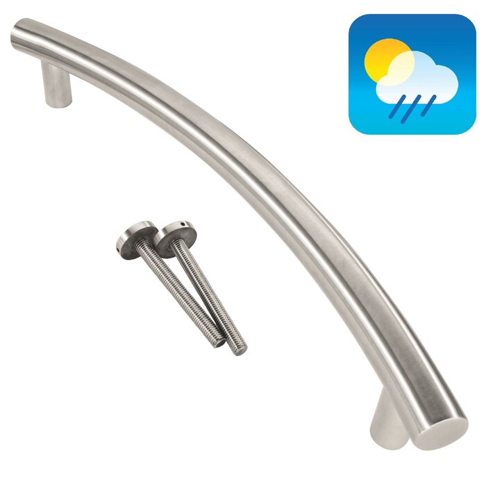 HDD Door handle GT 25/350/420 - stainless steel - continuous mounting