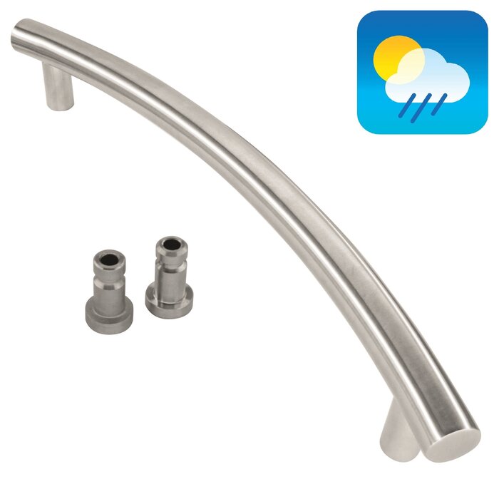 HDD Door handle GT 25/350/420 - Stainless steel - blind mounting