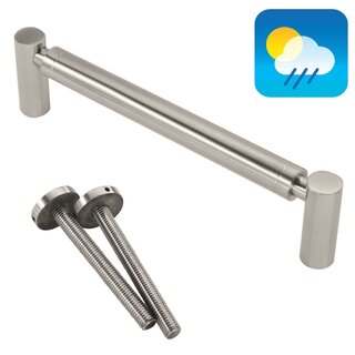 HDD Door handle JUPITER -Stainless steel - continuous mounting