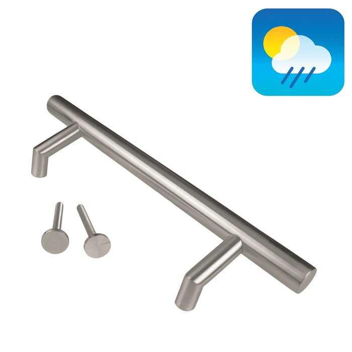 HDD Door handle STCOT 32/300/460 - stainless steel - continuous mounting